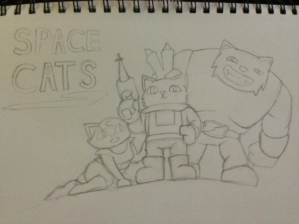 Space Cats Cover